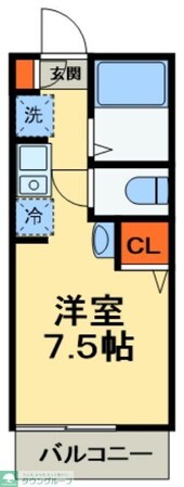 グレイス五反野の物件間取画像